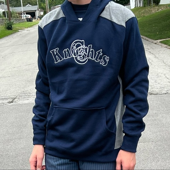 CC Knights Navy Blue Hoodie SZ M! NEW! - Picture 8 of 14